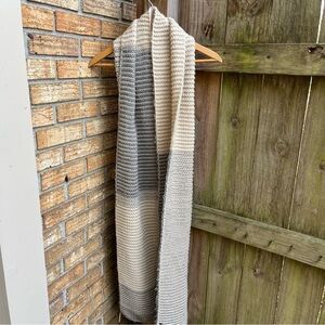 BDG Neutral Chunky Knit Scarf